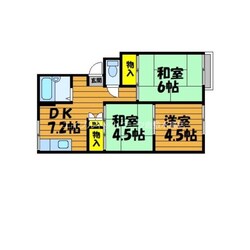 プレジール東粒浦の物件間取画像